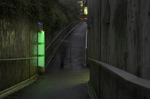 Haydon Place Subway Guildford Images | Entrance in Green